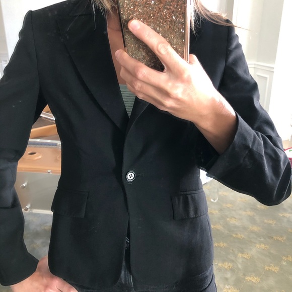 EXPRESS Single-Button Career Blazer - Picture 10 of 11